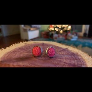 Druzy earrings